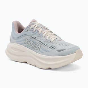 Buty do biegania damskie HOKA Bondi 9 GLM alabaster/mineral blue