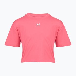 Koszulka dziecięca Under Armour Rival pink