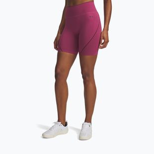 Spodenki damskie Under Armour Vanish Seamless fuchsia dusk/dark maroon/dark maroon