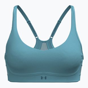 Biustonosz treningowy Under Armour Infinity Low 2.0 blue haze/boundless blue