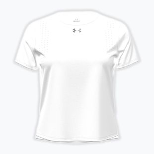 Koszulka do biegania damska Under Armour Velociti Pro white/white/black