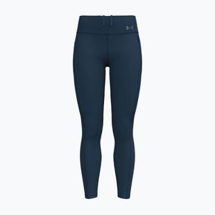 Legginsy do biegania damskie Under Armour Velociti wham blue/hyper green/white