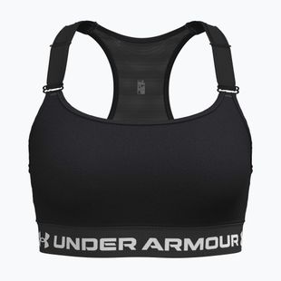 Biustonosz treningowy Under Armour HeatGear High ultimate black/white