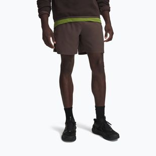 Spodenki treningowe męskie Under Armour Vanish Woven 2.0 Shorts peppercorn/white