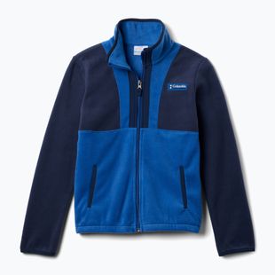 Bluza dziecięca Columbia Back Bowl II Full Zip collegiate navy/mountain blue