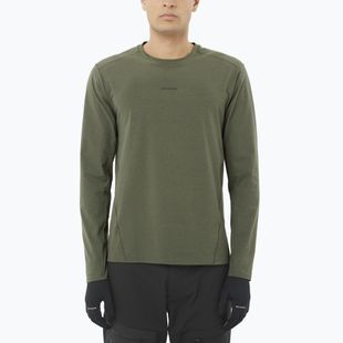 Longsleeve męski Salomon Trackline grape leaf
