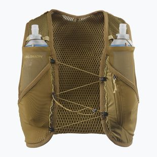Kamizelka do biegania Salomon Active Skin 4 Set brilliant olive/willow
