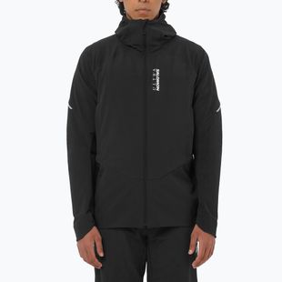 Kurtka do biegania męska Salomon Ultra Softshell Jacket deep black