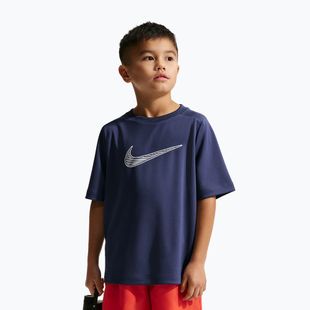 Koszulka dziecięca Nike Multi Dri-Fit midnight navy/white