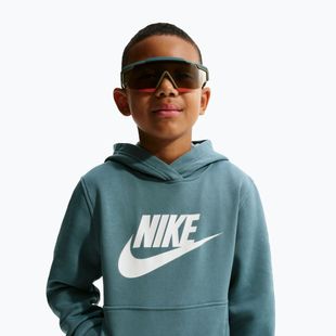 Bluza dziecięca Nike Club Fleece Hoodie mineral slate/white