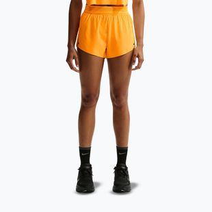 Spodenki do biegania damskie Nike AeroSwift Dri-Fit ADV Mid-Rise 3" laser orange/black/white/black