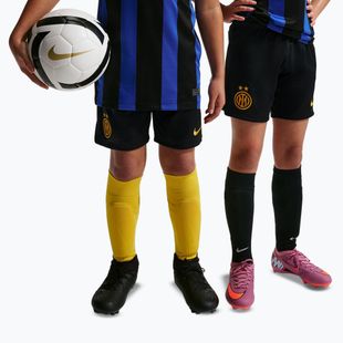 Spodenki piłkarskie dziecięce Nike Inter Milan Dri-Fit Stadium Home black/university gold