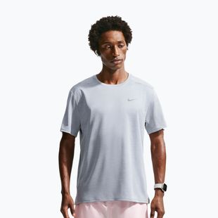 Koszulka do biegania męska Nike Miler Dri-Fit UV grey fog/particle grey