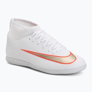 Buty piłkarskie dziecięce Nike Jr. Mercurial Superfly 11 Club IN white/bright crimson/blur