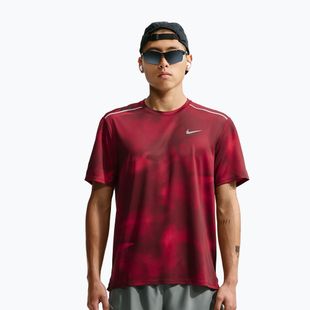 Koszulka do biegania męska Nike Miler light crimson