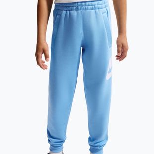 Spodnie dziecięce Nike Club Fleece football blue/white