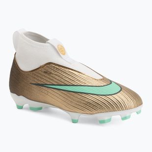 Buty piłkarskie dziecięce Nike Jr. Mercurial Superfly 11 Academy "Kylian Mbappé" MG metallic gold/green glow