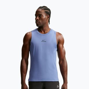 Koszulka treningowa męska Nike Pro indigo storm/black