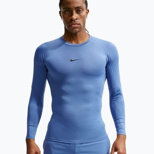 Longsleeve treningowy męski Nike Pro indigo storm/black