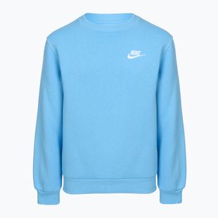 Bluza dziecięca Nike Sportswear Club Fleece football blue/white