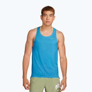 Koszulka do biegania męska Nike Fast Dri-Fit light current blue
