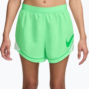 Spodenki do biegania damskie Nike Tempo Dri-Fit Unlined illusion green/barely green/green spark