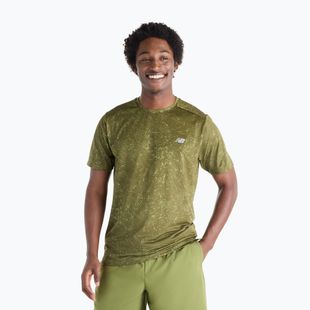 Koszulka męska New Balance Essentials Printed T-Shirt wakame/sport green