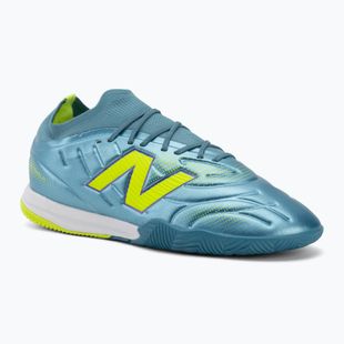 Buty piłkarskie New Balance Tekela Team Low V5 IN metallic blue/alkaline green/team navy