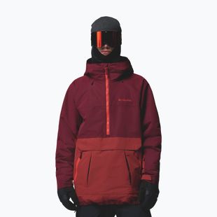 Kurtka snowboardowa męska Columbia Coreshot Shell Anorak red oxide/rich wine
