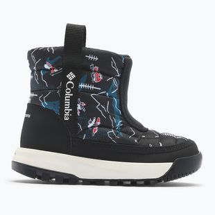 Śniegowce dziecięce Columbia Youth Snowtrot Mid Black/Black Mountopia