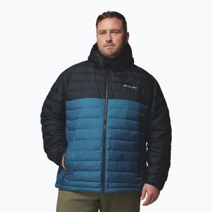 Kurtka męska Columbia Powder Lite II Hooded phoenix blue/black