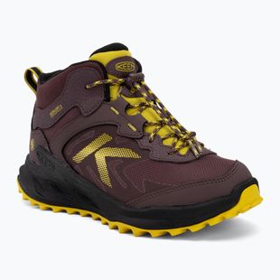 Buty trekkingowe dziecięce KEEN Zionic Mid Wp huckleberry/mango mint
