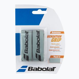 Owijki do rakiet badmintonowych Babolat Grip Sensation 2 szt. silver