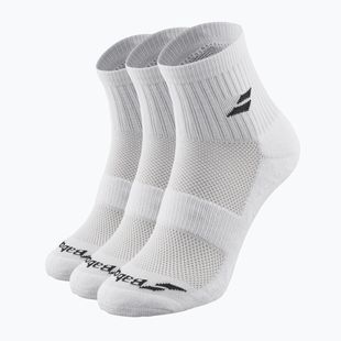 Skarpety Babolat Quarter 3 pary white/white