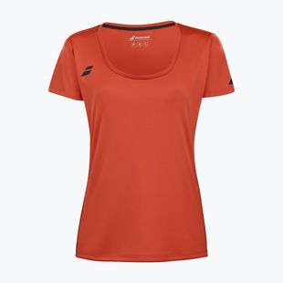 Koszulka damska Babolat Play Cap Sleeve Top W fiesta red