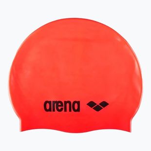 Czepek pływacki arena Classic Silicone fluored/black