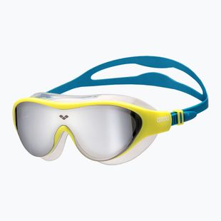 Okulary do pływania dziecięce arena The One Mirror Jr silver/soft green/blue cosmo