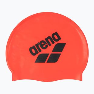 Czepek pływacki arena Big Logo bright coral/asphalt