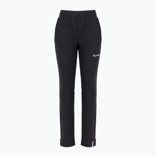 Spodnie tenisowe dziecięce Tecnifibre 21LAPA Knit Jr black