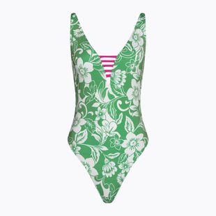 Strój kąpielowy jednoczęściowy damski Banana Moon Miller Oceaneye vert