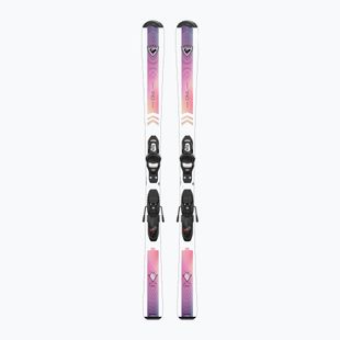 Narty zjazdowe dziecięce Rossignol Diva Jr 100-140 + wiązania Kid 4 GW