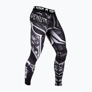 Legginsy treningowe męskie Venum Gladiator 3.0 Compression Tights black/white