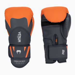 Rękawice bokserskie męskie Venum Challenger 4.0 navy blue/orange