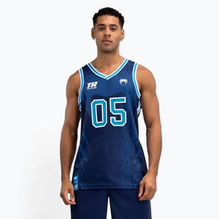 Koszulka koszykarska męska Venum X Top Rank Original Men'S Basketball Jersey navy blue