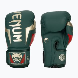 Rękawice bokserskie Venum Elite green