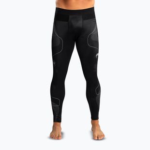 Legginsy treningowe męskie Venum Nexus Spats black/silver