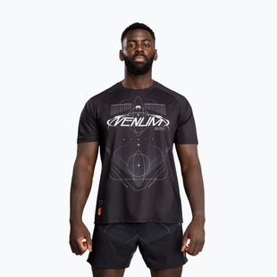 Koszulka męska Venum Eclipse Dry Tech black/ivory