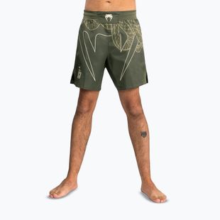 Spodenki treningowe męskie Venum Serpenti Fight khaki/bronze/ivory