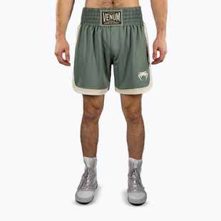 Spodenki treningowe męskie Venum Classic Boxing aqua green/ivory