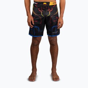 Spodenki treningowe męskie Venum x TEKKEN 8 Yoshimitsu Fight black/orange